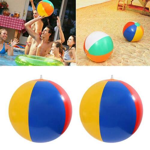 25-36cm Colorful Inflatable Ball Balloons Swimming Pool Play