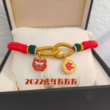 Оригинальный защитный амулет, браслет из красной нити, чокер, шарф, колокольчик, аксессуар, ожерелье, домашний питомец, кот, на удачу