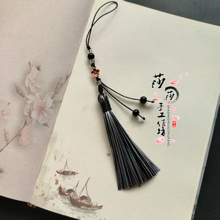 多色可选百搭小挂件新款小花流苏精致挂件旗袍压襟挂坠扇坠包包挂