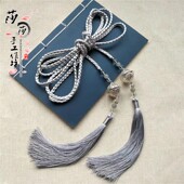 宫绦腰绳 古风超仙宫玲编织腰带 汉服圆领袍多色可选流苏挂件腰坠