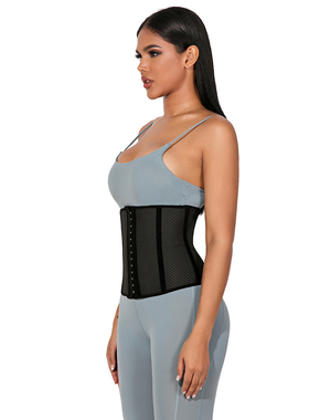 VacancesWoo专业瘦腰腹重塑腰型束腰 矫正驼背护腰产后收腹带春夏