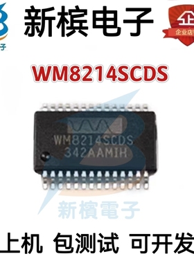 全新原装 WM8214SCDS 贴片 WM8214 SSOP-28 模数转换器芯片