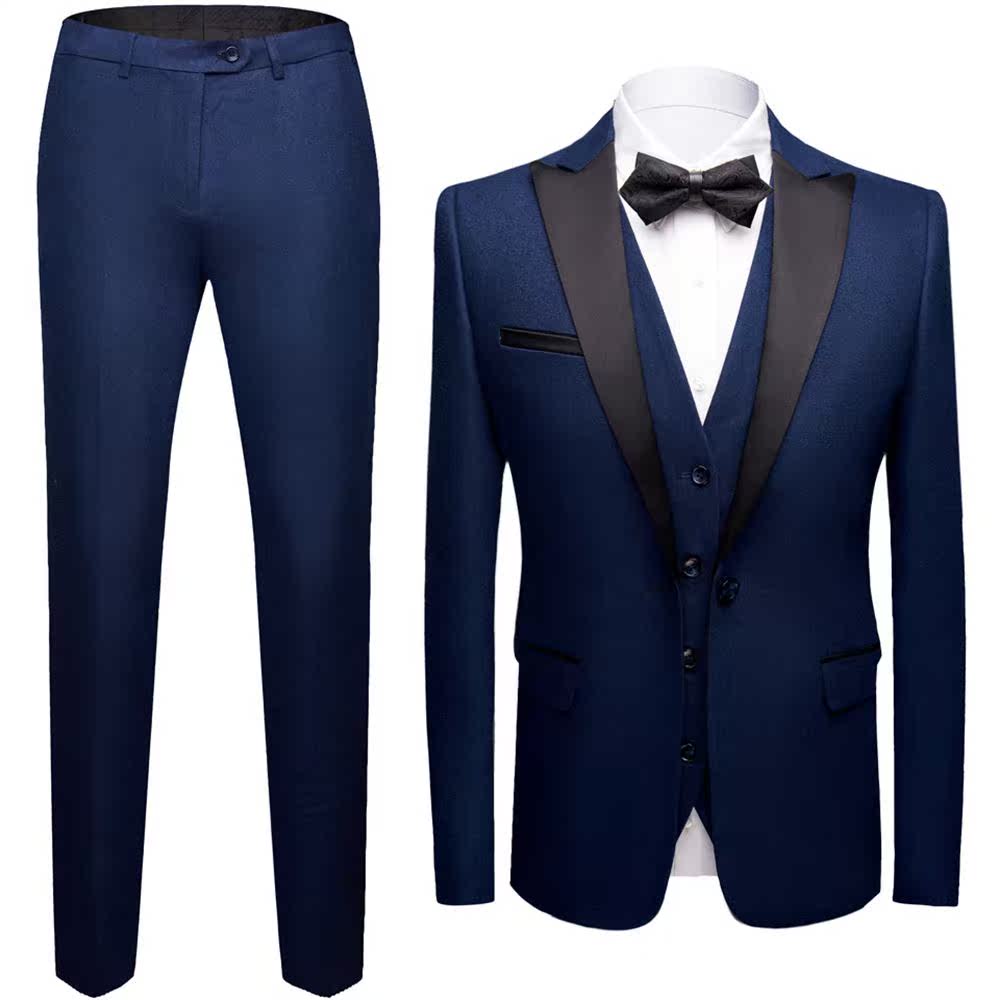 Men 's Suits 3Pcs Casual Slim High Quality Stylish Suit Setsin the Men's clothing, Suits  category - from Buy2taobao.com to provide professional Taobao agent buy service