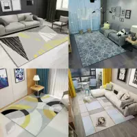 Bắc Âu đơn giản thảm phòng ngủ phòng khách bàn cà phê sofa giường cạnh thảm diện tích lớn có thể được tùy chỉnh - Thảm thảm nỉ lót sàn