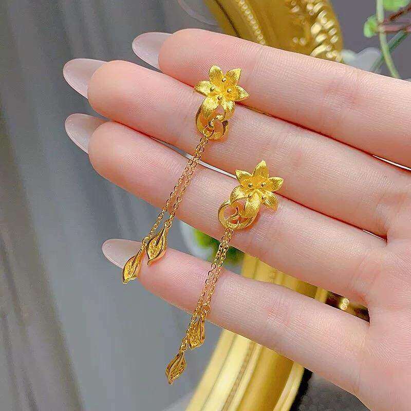 花蕊仙百合沙金耳针流苏
