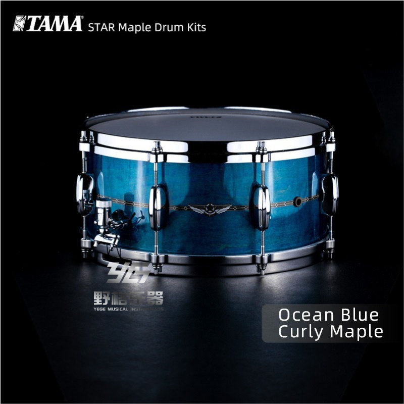 TAMA STAR系列Maple Snare Drum枫木军鼓TMS1465S-ROLC14x6.5英寸