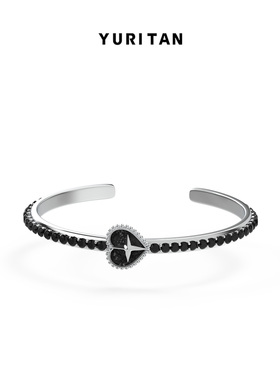 YURITAN心芒黑釉手镯
