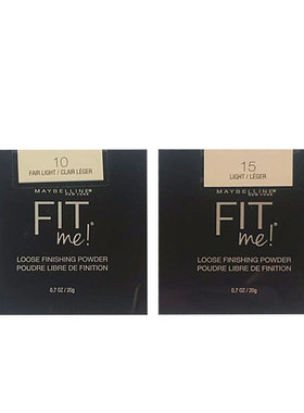 美宝莲Fit me散粉蜜粉 控油保湿定妆隐形毛孔自带磨皮20g