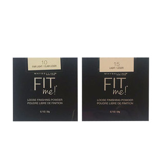 定妆隐形毛孔自带磨皮20g 控油保湿 美宝莲Fit me散粉蜜粉