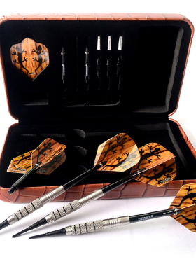 CUESOUL/Q獸 软式飞镖比赛级软式飞镖18g钨钢镖飞镖套装ST-C3106