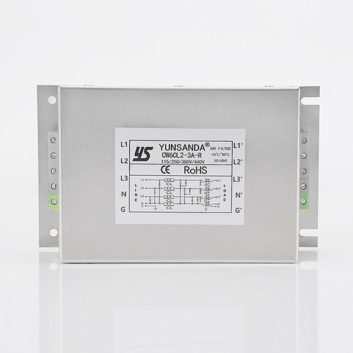 台湾YUNSANDA 变频器专用 三相四线双极电源滤波器 CW6CL2-3A-R