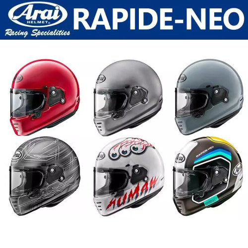 进口ARAI头盔复古RAPIDE NEO摩托车巡航自由机车四季骑行全盔通用