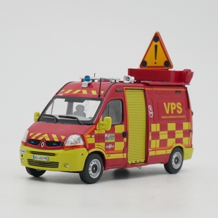 Master雷诺面包法国消防车合金汽车模型玩具车 ixo Renault