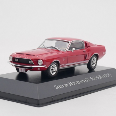 ixo 1:43 SHELBY MUSTANG GT 500-KR 1968谢尔比野马合金汽车模型
