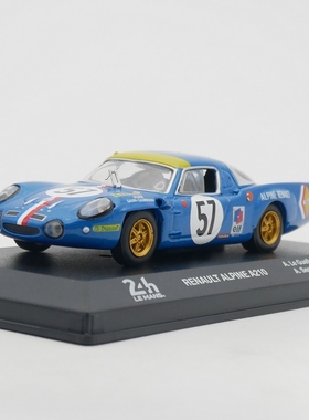 IXO 1:43 RENAULT ALPINE A210 1968 24h LE MANS雷诺芒勒赛车