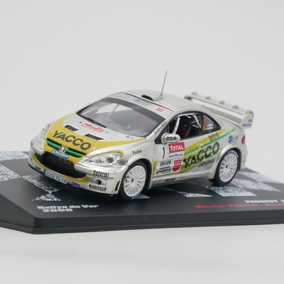 ixo 1:43 Peugeot 307 WRC 2006标致拉力赛车合金汽车模型玩具车