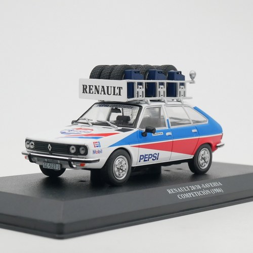 ixo 1:43 Reunault 20/30 1986雷诺拉力赛车队服务车合金汽车模型