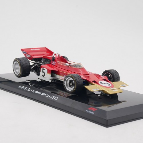 ixo 1:24 LOTUS 72C Jochen Rindt  1970路特斯莲花F1方程式赛车