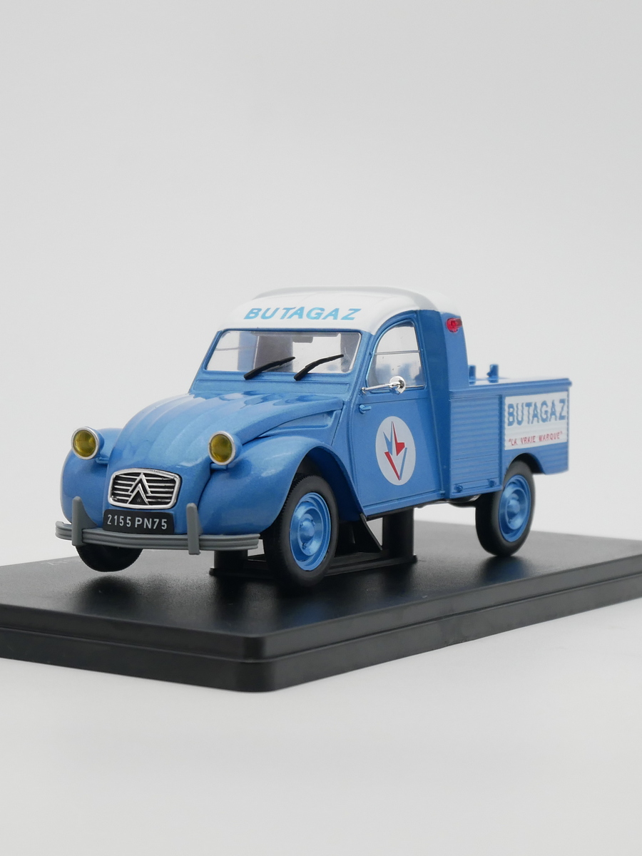 Ixo 1:24 Citroen 2CV Pick Up Butagaz雪铁龙皮卡合金车模玩具车
