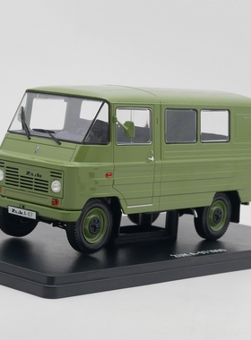 ixo 1:24 ZUK A-07 1990波兰甲壳虫茹克面包车苏联合金汽车模型