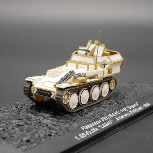 ixo 1:72 Flakpanzer 38(t) Gepard二战德国豹式防空坦克装甲车模