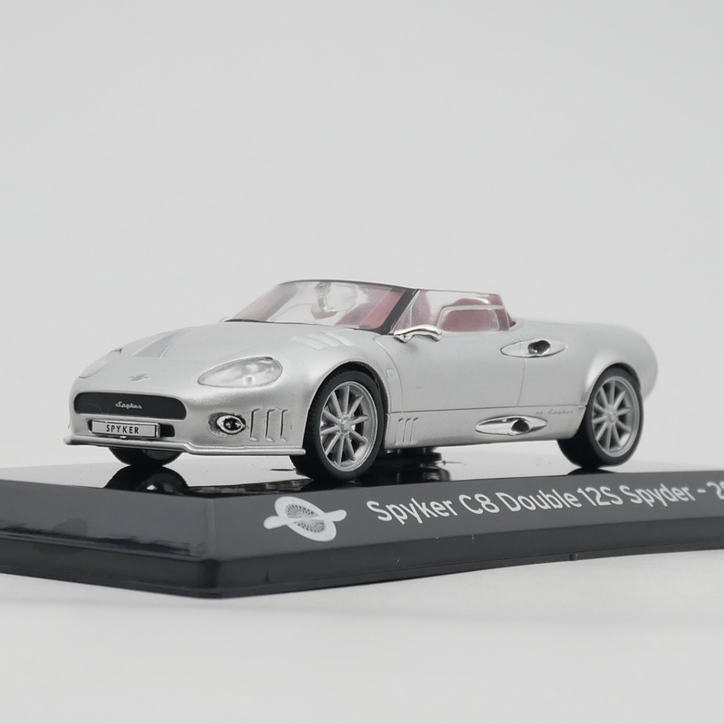 ixo 1:43 Spyker C8 2005世爵双门敞篷跑车合金汽车模型玩具车