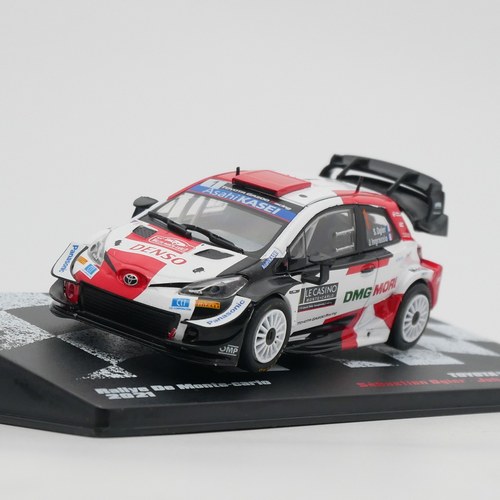 ixo 1:43 Toyota Yaris WRC 2021丰田雅力士拉力赛车合金汽车模型
