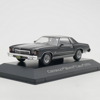 ixo 1:43 CHEVROLET MONTE CARLO 1974雪佛兰老爷车合金汽车模型
