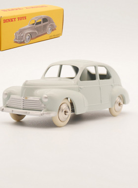 DINKY TOYS 1/43 PEUGEOT 203 标致复古铁皮车汽车模型玩具成品