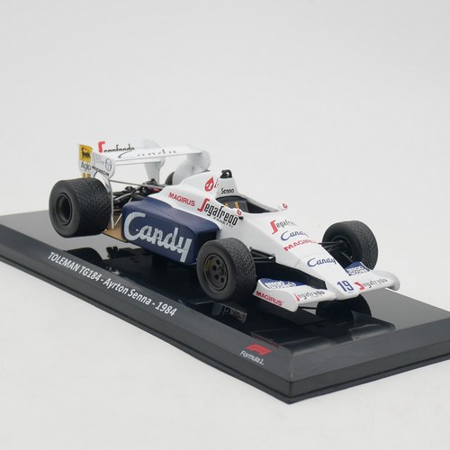 ixo 1:24 TOLEMAN TG184 Ayrton Senna 1984托勒曼F1赛车汽车模型