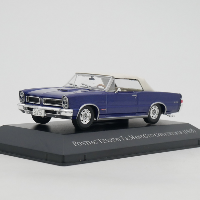 ixo 1:43 Pontiac Tempest Le Mans GTO 1965 庞蒂亚克合金车模型