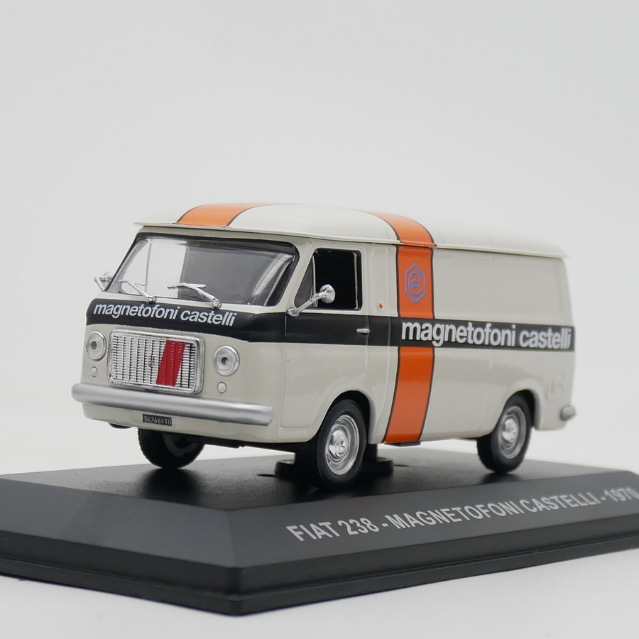 Ixo 1:43 Fiat 238 Magnetofoni Castelli 1970菲亚特面包车玩具