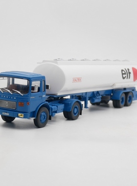 ixo 1:43 Renault Saviem SM280雷诺拖挂车加德士油罐车汽车模型