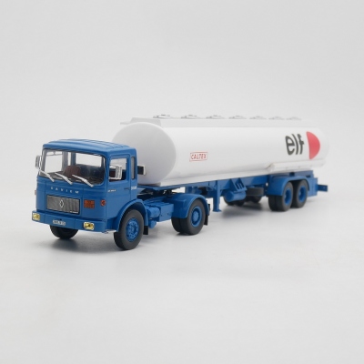ixo 1:43 Renault Saviem SM280雷诺拖挂车加德士油罐车汽车模型