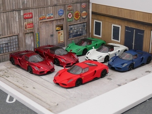 Ferrari Enzo法拉利恩佐轎車金屬車模合金玩具車收藏擺件