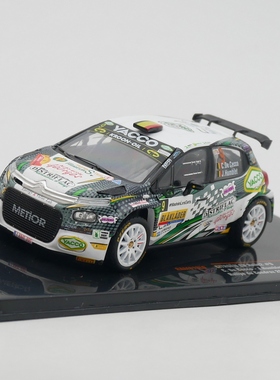 ixo 1:43 Citroen C3 WRC 2021雪铁龙拉力赛车合金汽车模型玩具车