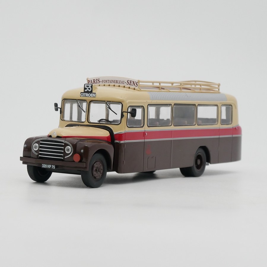ixo 1:43 Citroen T46 1957雪铁龙巴士法国大客车旅行大巴车模型
