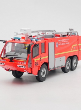 Ixo 1:43 Sides S3X爱尔兰都柏林机场消防车合金汽车模型玩具车