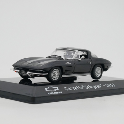 ixo 1:43 Chevrolet Corvette Stingray 1963雪佛兰科尔维特车模