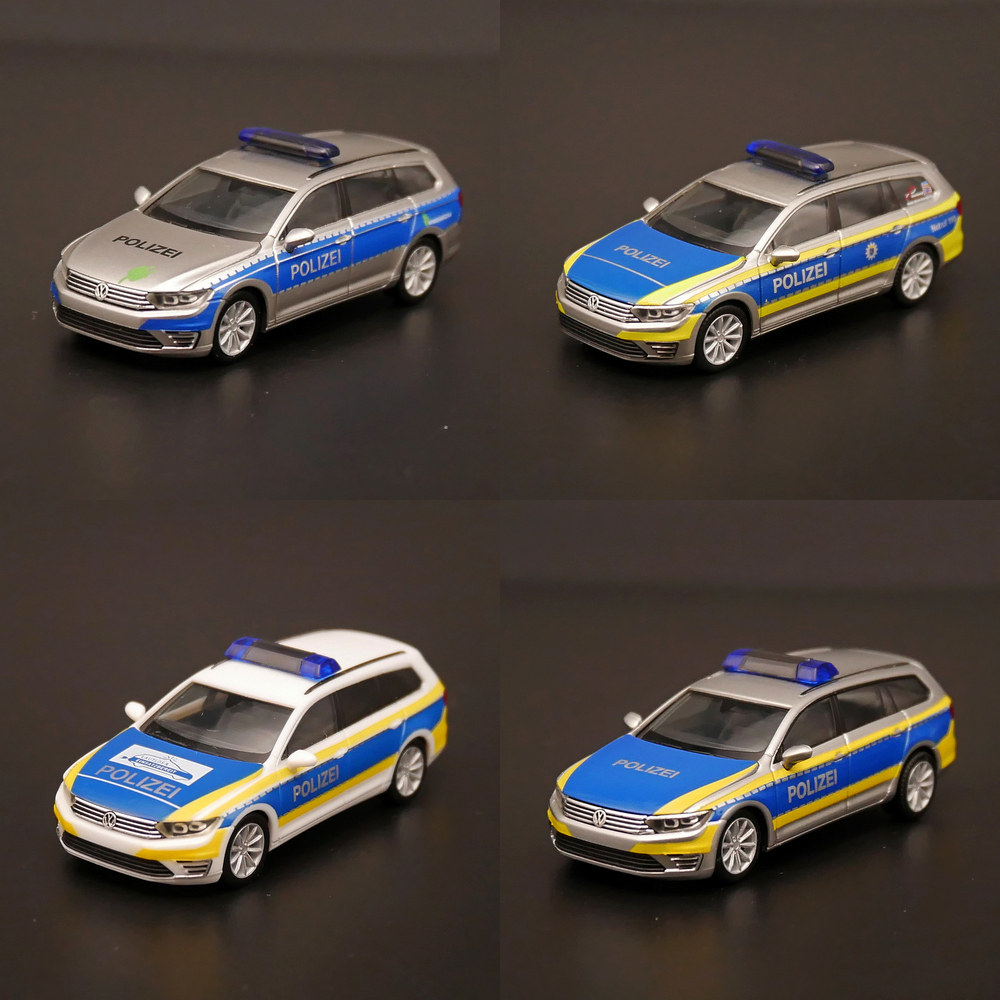 herpa 1:87 volkswagen passat德国帕萨特警车模型汽车玩具摆件