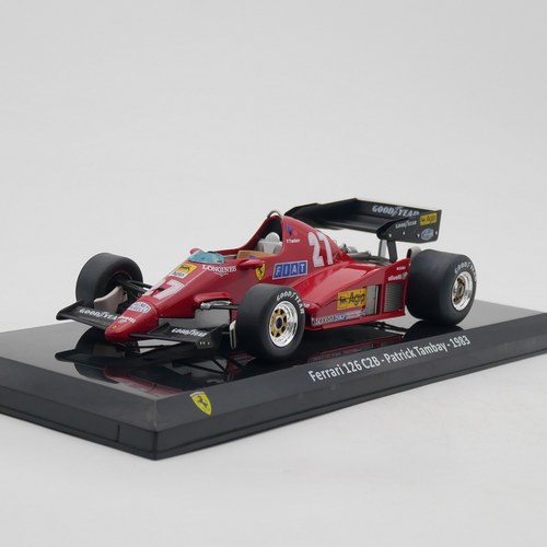 ixo 1:24 Ferrari 126 C2B Patrick Tambay 1983法拉利F1赛车模型