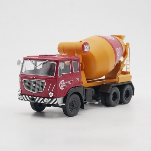 ixo 1:43 Lancia Esagamma蓝旗亚水泥搅拌车合金汽车模型玩具车