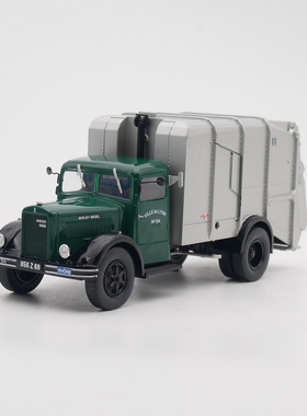 ixo 1:43 Berliet GDR 7W贝埃利法国里昂垃圾转运车合金汽车模型