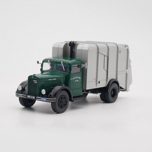 ixo 1:43 Berliet GDR 7W贝埃利法国里昂垃圾转运车合金汽车模型