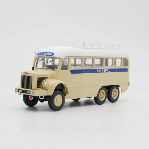 ixo 1:43 Berliet GBC Gazelle Bus贝埃利巴士合金汽车模型玩具车