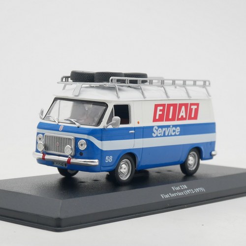 ixo 1:43 Fiat 238菲亚特拉力赛车队服务车合金汽车模型玩具车