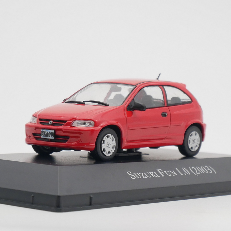 ixo 1:43 Suzuki Fun 1.0 2003铃木雪佛兰换标车紧凑型小车模型