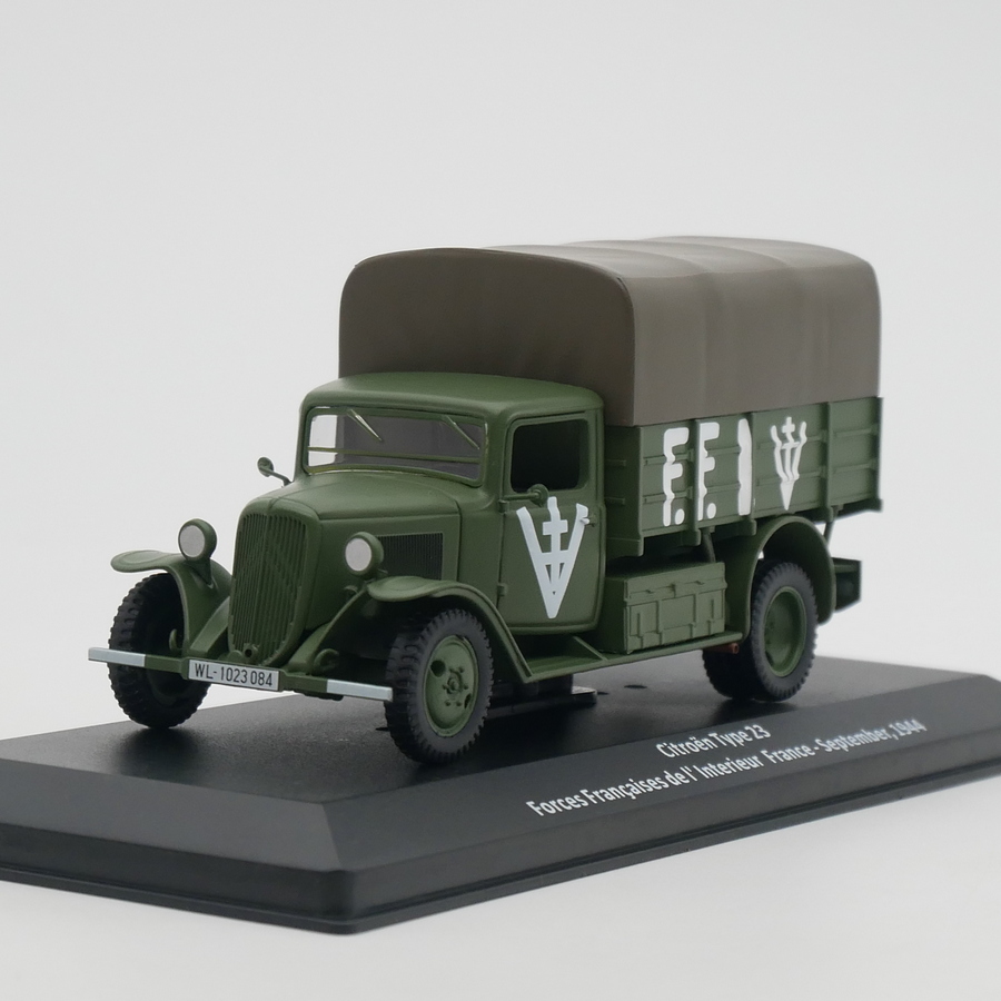 Ixo 1:43 Citroen Type 23雪铁龙卡车二战法国军车合金汽车模型
