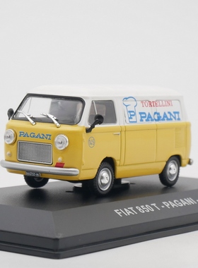 ixo 1:43 FIAT 850 T PAGANI 1966菲亚特面包车合金车模型广告车
