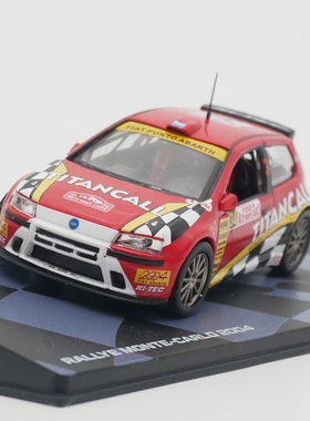 ixo1:43 Fiat Punto S1600 WRC 2004菲亚特拉力赛车合金汽车模型